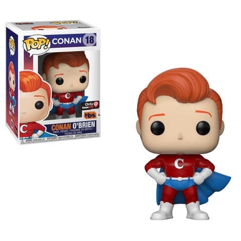 FUNKO POP CONAN O'BRIEN #18 - jeux video game-x