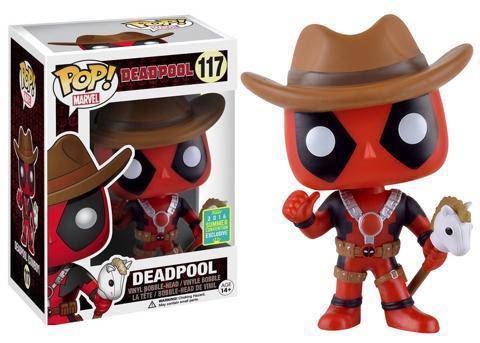 FUNKO POP COWBOY DEADPOOL #117 - jeux video game-x