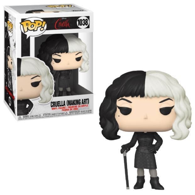 FUNKO POP CRUELLA MAKING ART #1038 - jeux video game-x