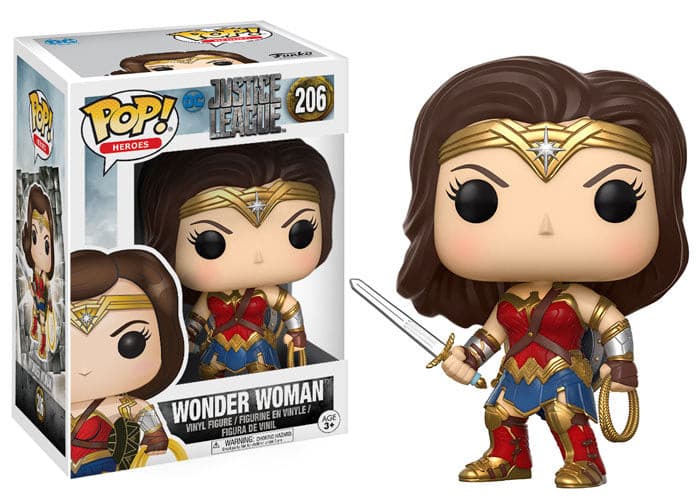 FUNKO POP HEROES WONDER WOMAN #206 - jeux video game-x