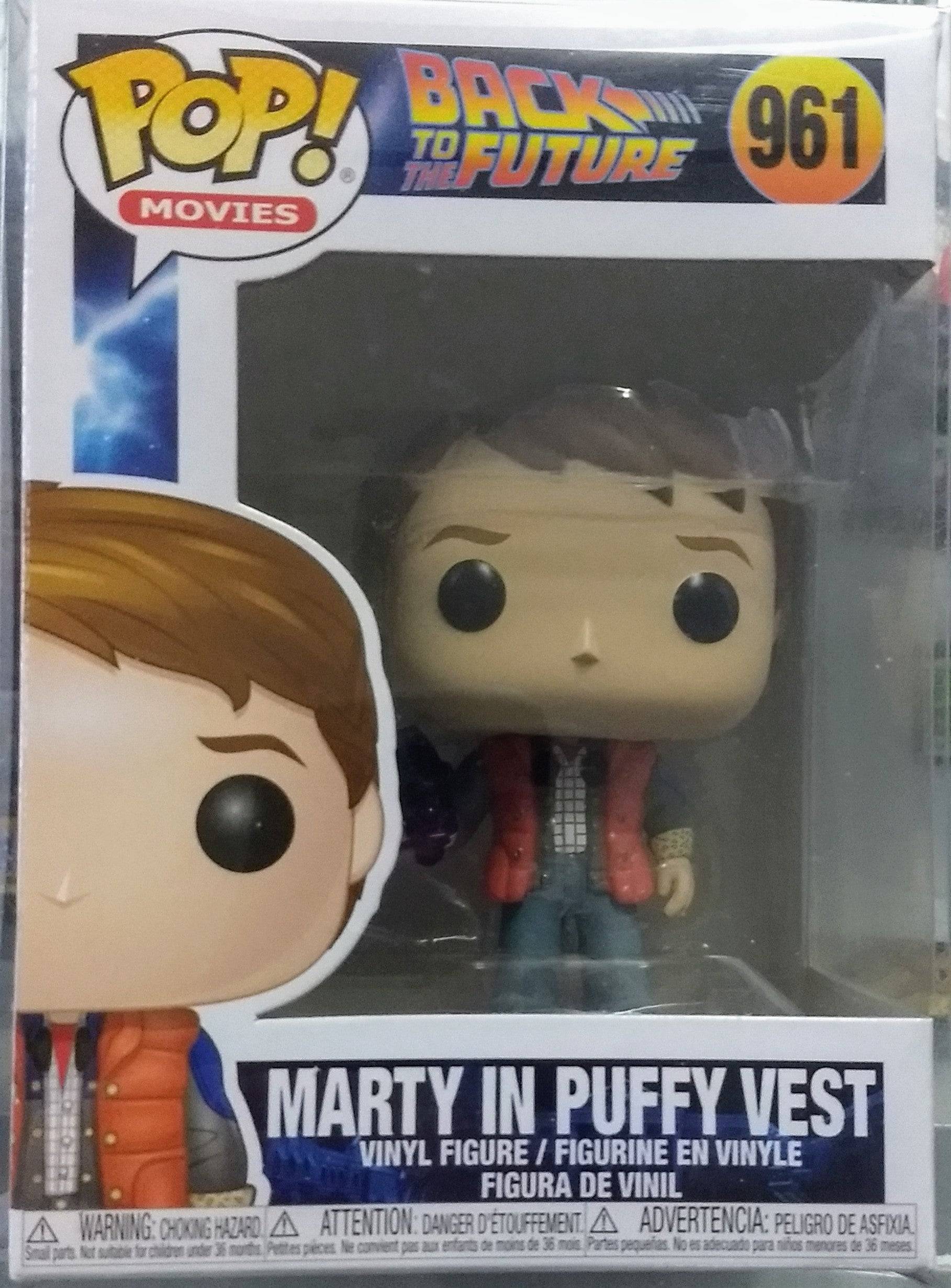 Funko pop movies Marty in puffy vest #961 - jeux video game-x