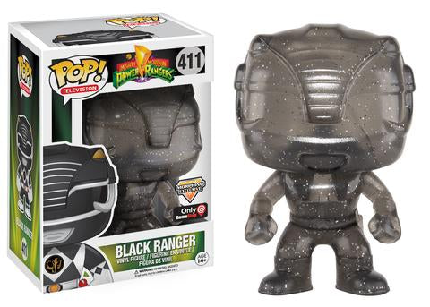 FUNKO POP TELEVISION BLACK RANGER (MORPHING) #411 - jeux video game-x