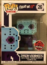 FUNKO POP 8-BIT JASON VOORHEES NES COLORS #26 - jeux video game-x