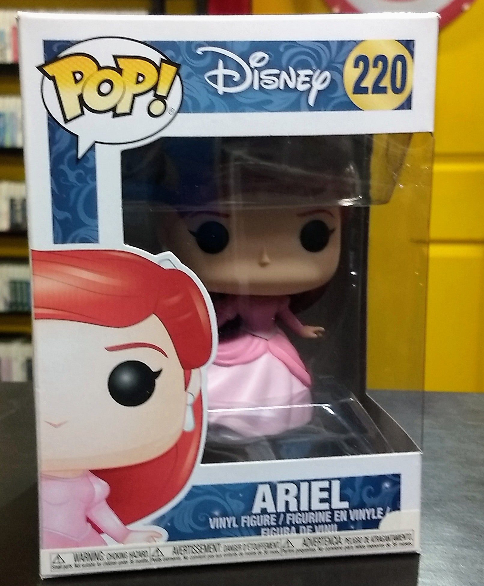 FUNKO POP ARIEL #220 - jeux video game-x