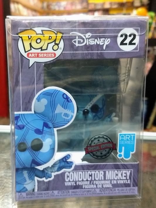 FUNKO POP ART SERIES CONDUCTOR MICKEY #22 - jeux video game-x