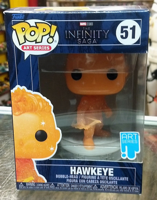 FUNKO POP ART SERIES HAWKEYE #51 - jeux video game-x