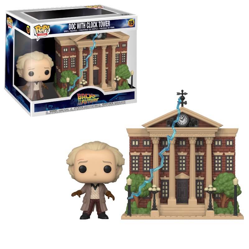 Funko Pop Back to the Future Doc with Clock Tower #15 - jeux video game-x