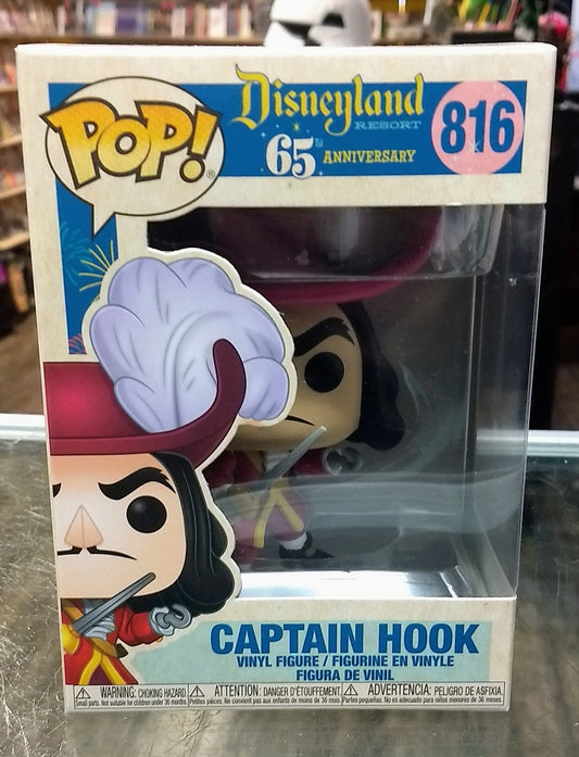 FUNKO POP CAPTAIN HOOK #816 - jeux video game-x