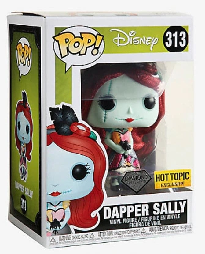 FUNKO POP DAPPER SALLY DIAMOND COLLECTION HOT TOPIC EXCLUSIVE #313 - jeux video game-x