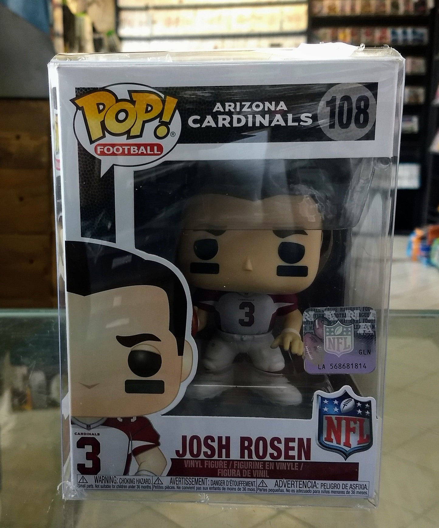 FUNKO POP FOOTBALL JOSH ROSEN #108 - jeux video game-x