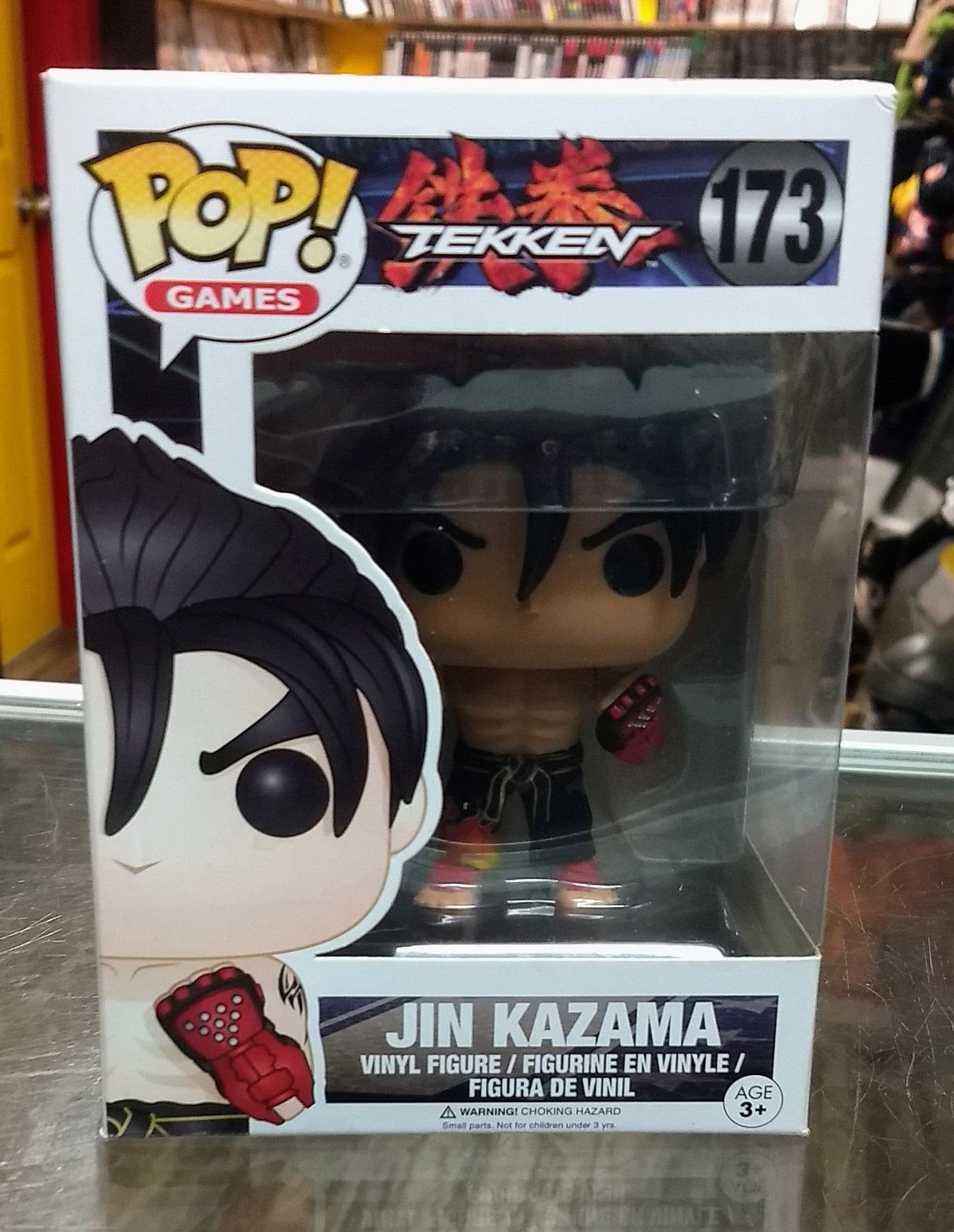 FUNKO POP GAMES JIN KAZAMA #173 - jeux video game-x