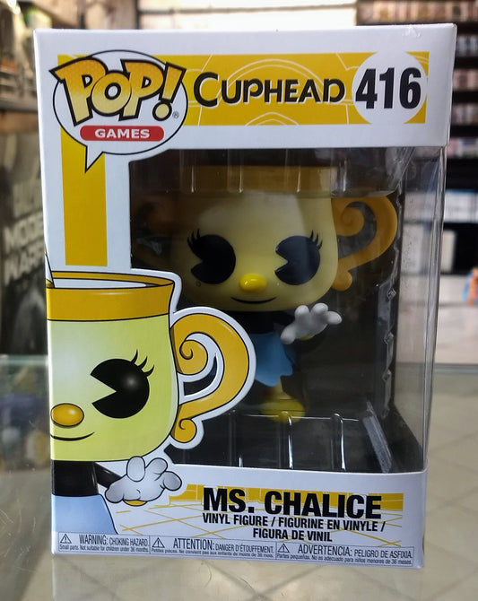 FUNKO POP GAMES MS. CHALICE #416 - jeux video game-x