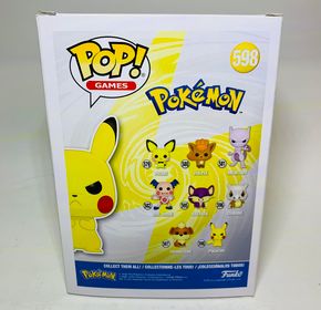 FUNKO POP! GAMES PIKACHU #598 - jeux video game-x