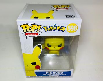 FUNKO POP! GAMES PIKACHU #598 - jeux video game-x