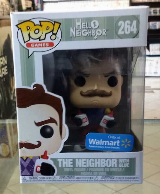 FUNKO POP GAMES THE NEIGHBOR WITH GLUE #264 - jeux video game-x