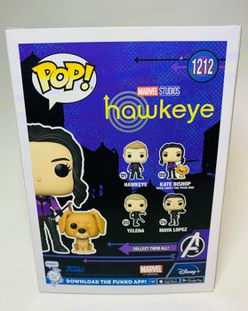 FUNKO POP Kate Bishop with Lucky the Pizza Dog #1212 - jeux video game-x