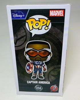 Funko Pop Marvel: Falcon and The Winter Soldier - Captain America #814 - jeux video game-x