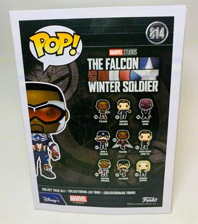 Funko Pop Marvel: Falcon and The Winter Soldier - Captain America #814 - jeux video game-x