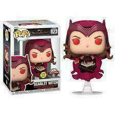 FUNKO POP SCARLET WITCH #823 GLOW IN THE DARK SPECIAL EDITION - jeux video game-x