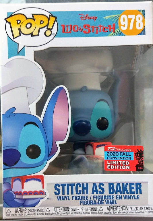 Funko pop Stitch as baker #978 - jeux video game-x