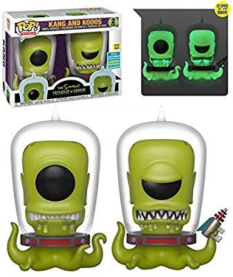 FUNKO POP TV KANG AND KODOS EXCLUSIVE 2 PACK SHARED STICKER SUMMER - jeux video game-x