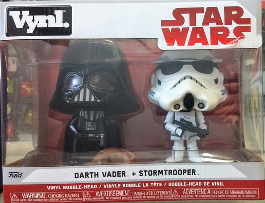 FUNKO VYNL DARK VADER AND STORMTROOPER - jeux video game-x