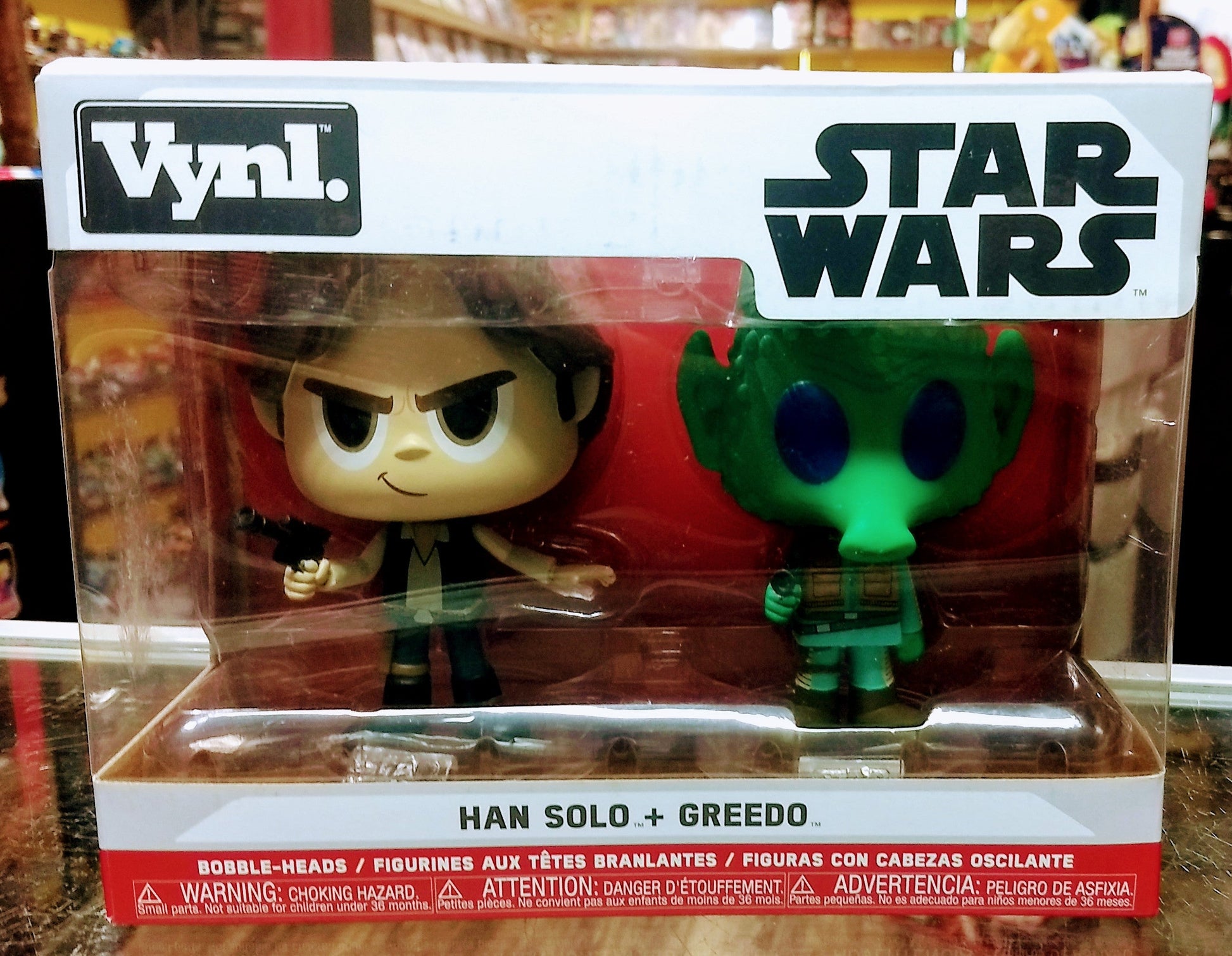 FUNKO VYNL HAN SOLO AND GREEDO - jeux video game-x