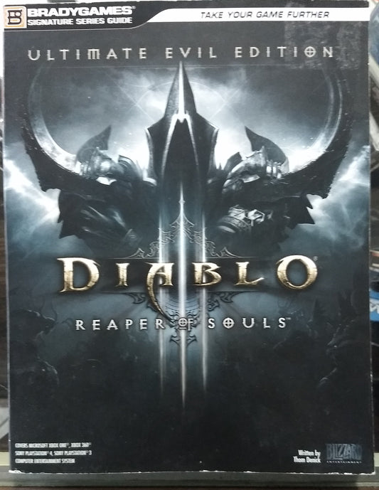 Diablo III 3 Reaper of souls ultimate evil edition bradygames - jeux video game-x