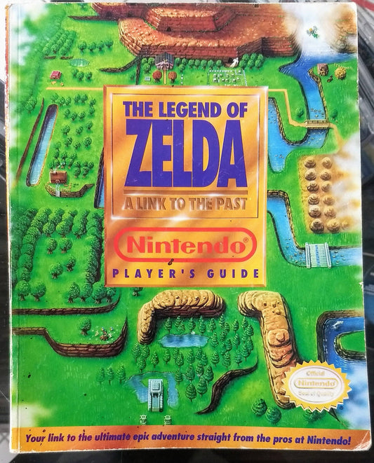 The Legend of Zelda A Link to the Past Players Guide Super Nintendo SNES avec MAP - jeux video game-x