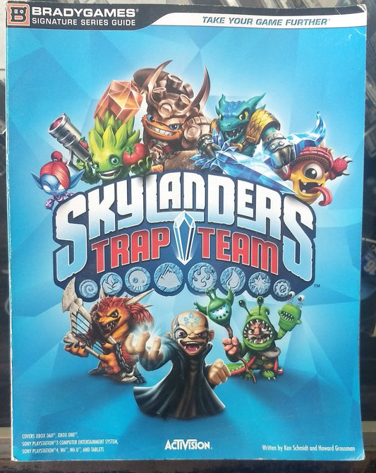 Skylanders Trap Team Signature Series Strategy Guide - jeux video game-x