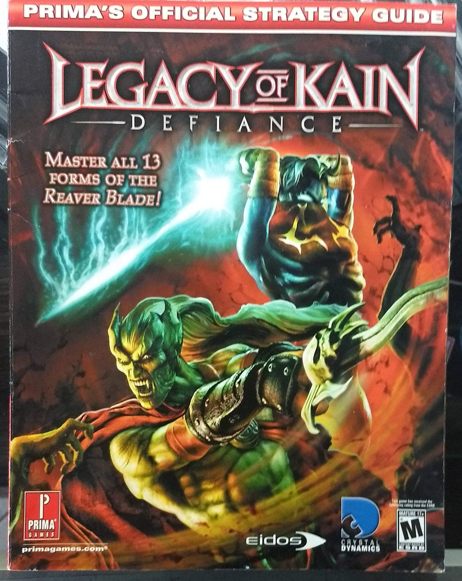 Legacy of Kain Defiance Strategy Guide - jeux video game-x