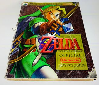 Zelda ocarina of time players guide - jeux video game-x