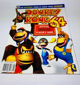 Donkey Kong 64 Player's Guide Nintendo power Guide - jeux video game-x