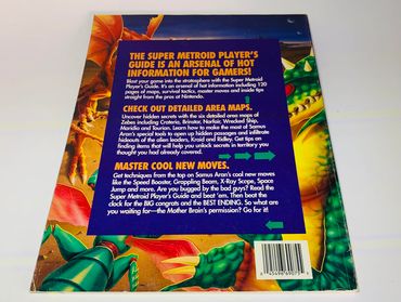 Super Metroid Player's Guide - jeux video game-x