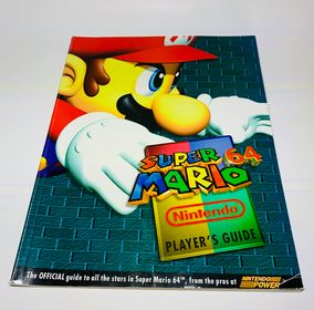 Super Mario 64 Player's Guide Nintendo power Guide - jeux video game-x