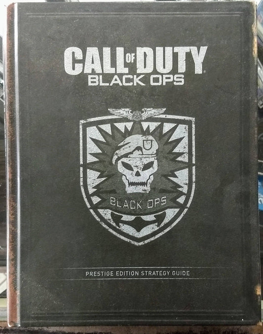 Call of duty Black Ops Prestige édition strategy guide - jeux video game-x