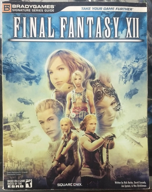 FINAL FANTASY XII 12 GUIDE BRADYGAMES - jeux video game-x
