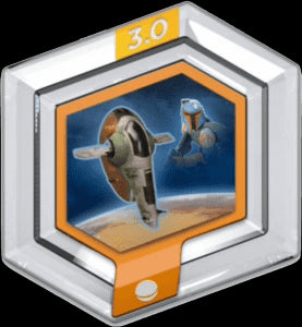 BOBA FETT'S SLAVE FLYER POWER DISC DISNEY INFINITY 3.0 (INF 167) - jeux video game-x