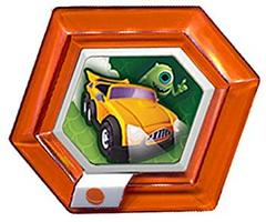 Disney Infinity 1.0 Mike's New Car Power Disc holo (102) - jeux video game-x