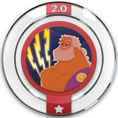 Zeus' Thunderbolts Disney Infinity 2.0 Power Disc (118) - jeux video game-x