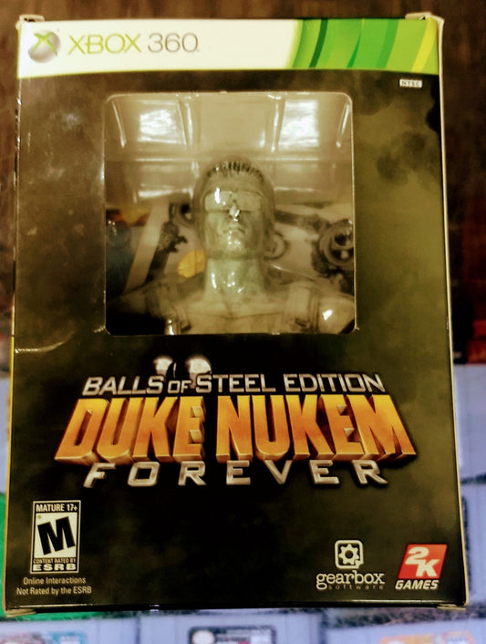 DUKE NUKEM FOREVER BALLS OF STEEL EDITION (XBOX 360 X360) - jeux video game-x