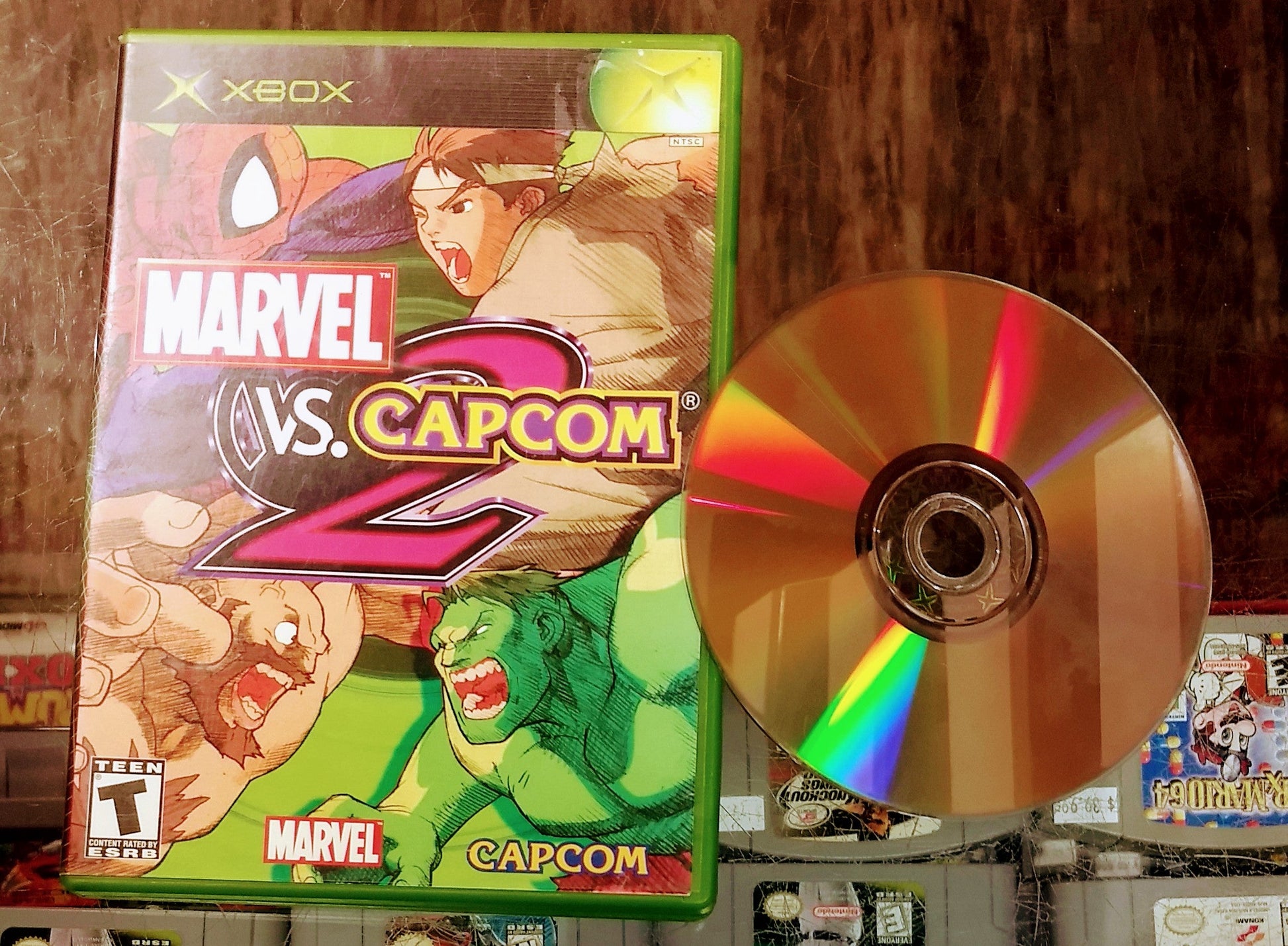 MARVEL VS CAPCOM 2 (XBOX) - jeux video game-x