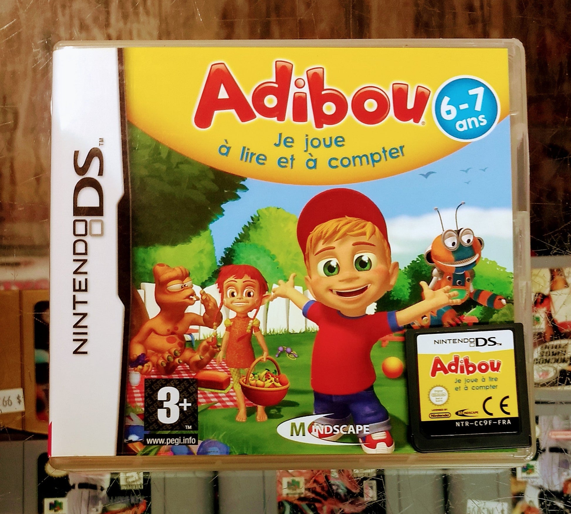 ADIBOU JE JOUE A LIRE ET A COMPTER  PAL IMPORT JDS - jeux video game-x