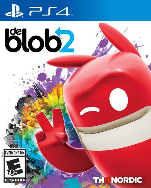 DE BLOB 2 (PLAYSTATION 4 PS4) - jeux video game-x