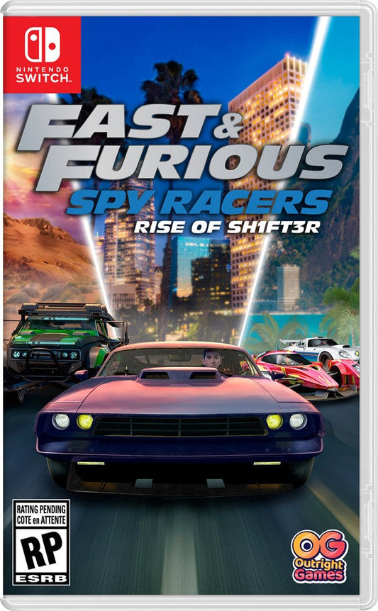 FAST & FURIOUS SPY RACERS RISE OF SH1FT3R (NINTENDO SWITCH) - jeux video game-x