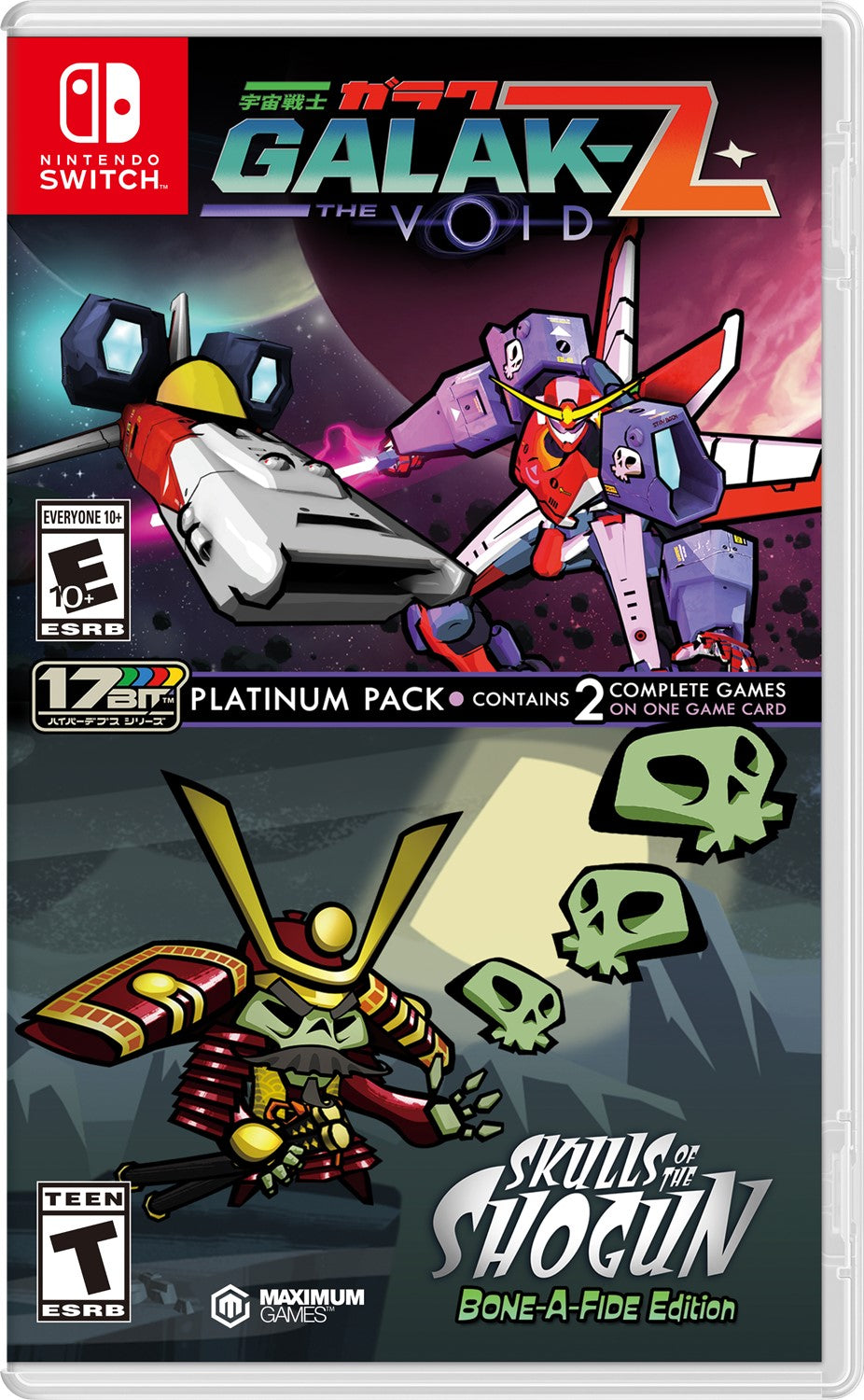 GALAK-Z THE VOID AND SKULLS OF SHOGUN BONE-A-FIDE PLATINUM PACK (NINTENDO SWITCH) - jeux video game-x