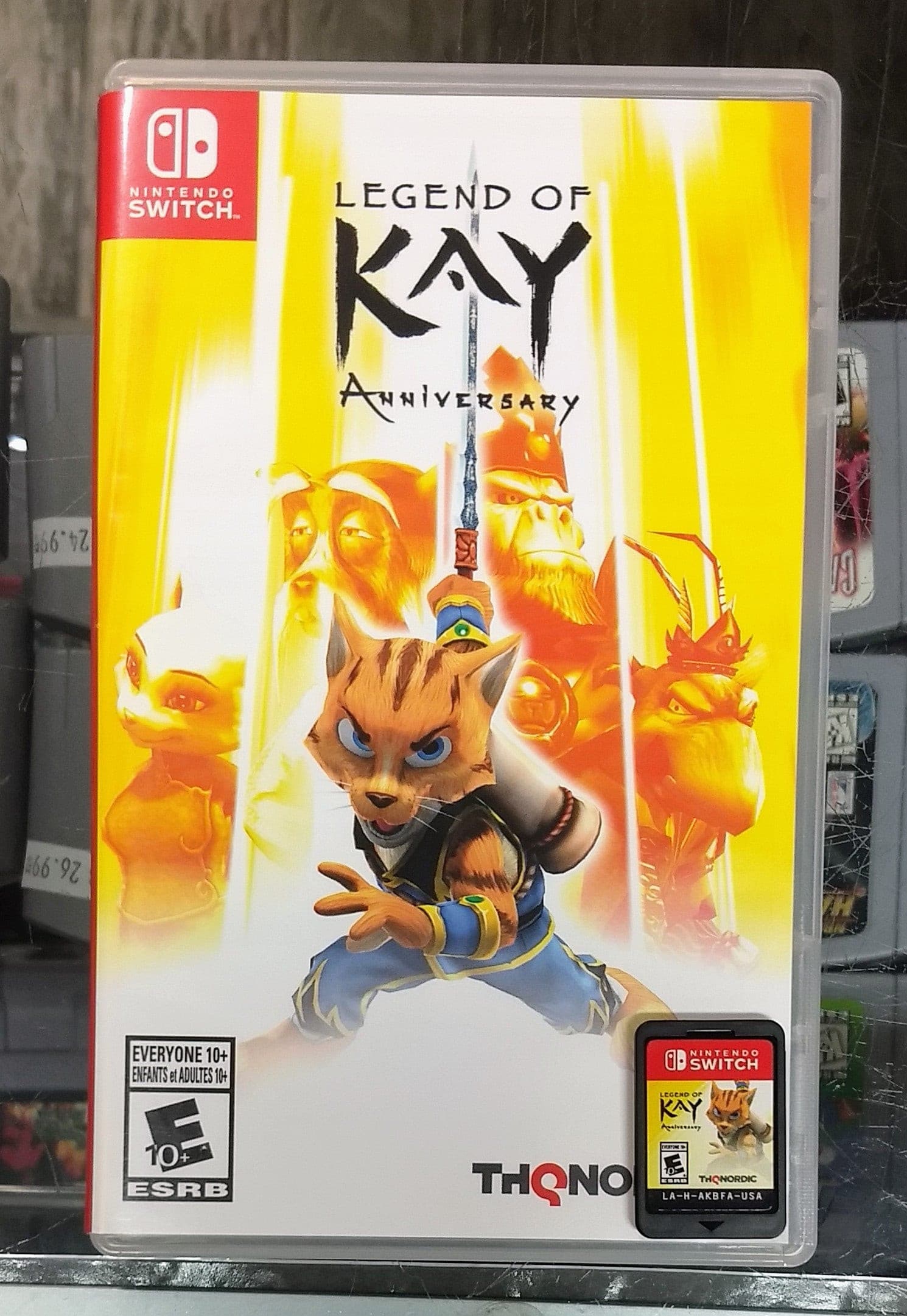 LEGEND OF KAY ANNIVERSARY (NINTENDO SWITCH) - jeux video game-x
