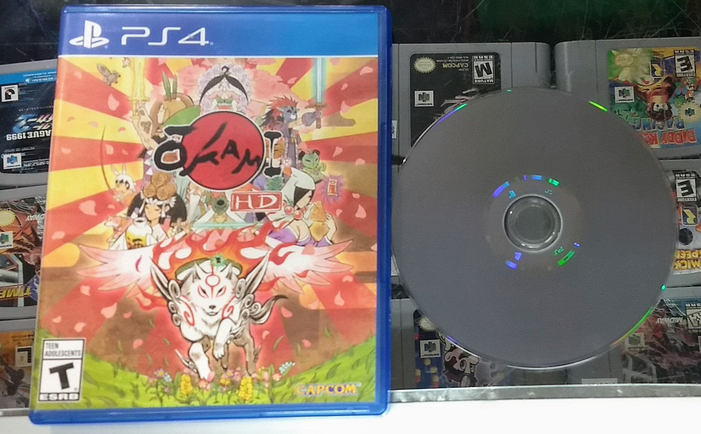 OKAMI HD (PLAYSTATION 4 PS4) - jeux video game-x