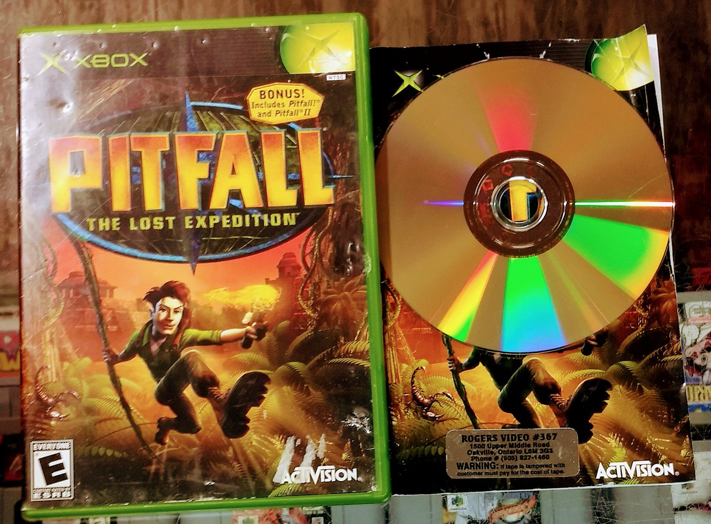 PITFALL THE LOST EXPEDITION (XBOX) - jeux video game-x