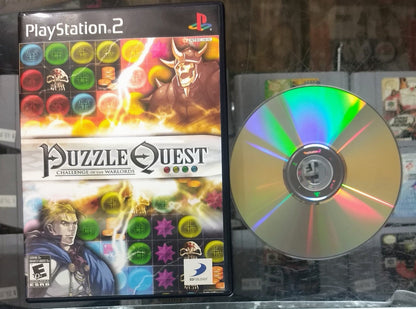 PUZZLE QUEST CHALLENGE OF THE WARLORDS (PLAYSTATION 2 PS2) - jeux video game-x